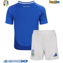 Maglie da calcio Italia Prima Maglia Bambino Europei 2024 Manica Corta (+ Pantaloni corti)